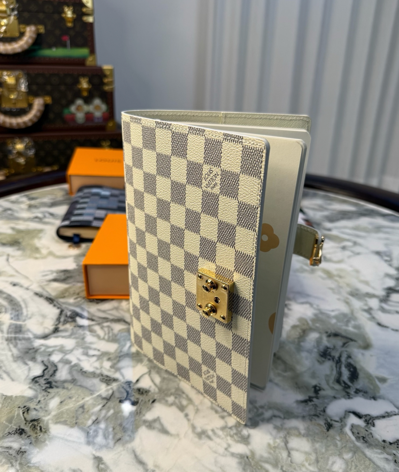 LOUIS VUITTON SMALL RING AGENDA COVER – Full Set  - 1:1 HIGH END