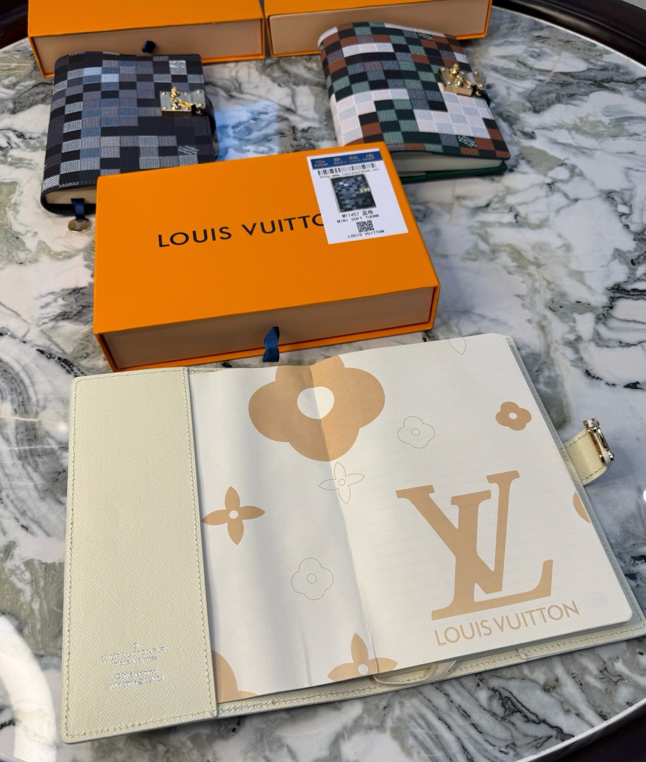 LOUIS VUITTON SMALL RING AGENDA COVER – Full Set  - 1:1 HIGH END