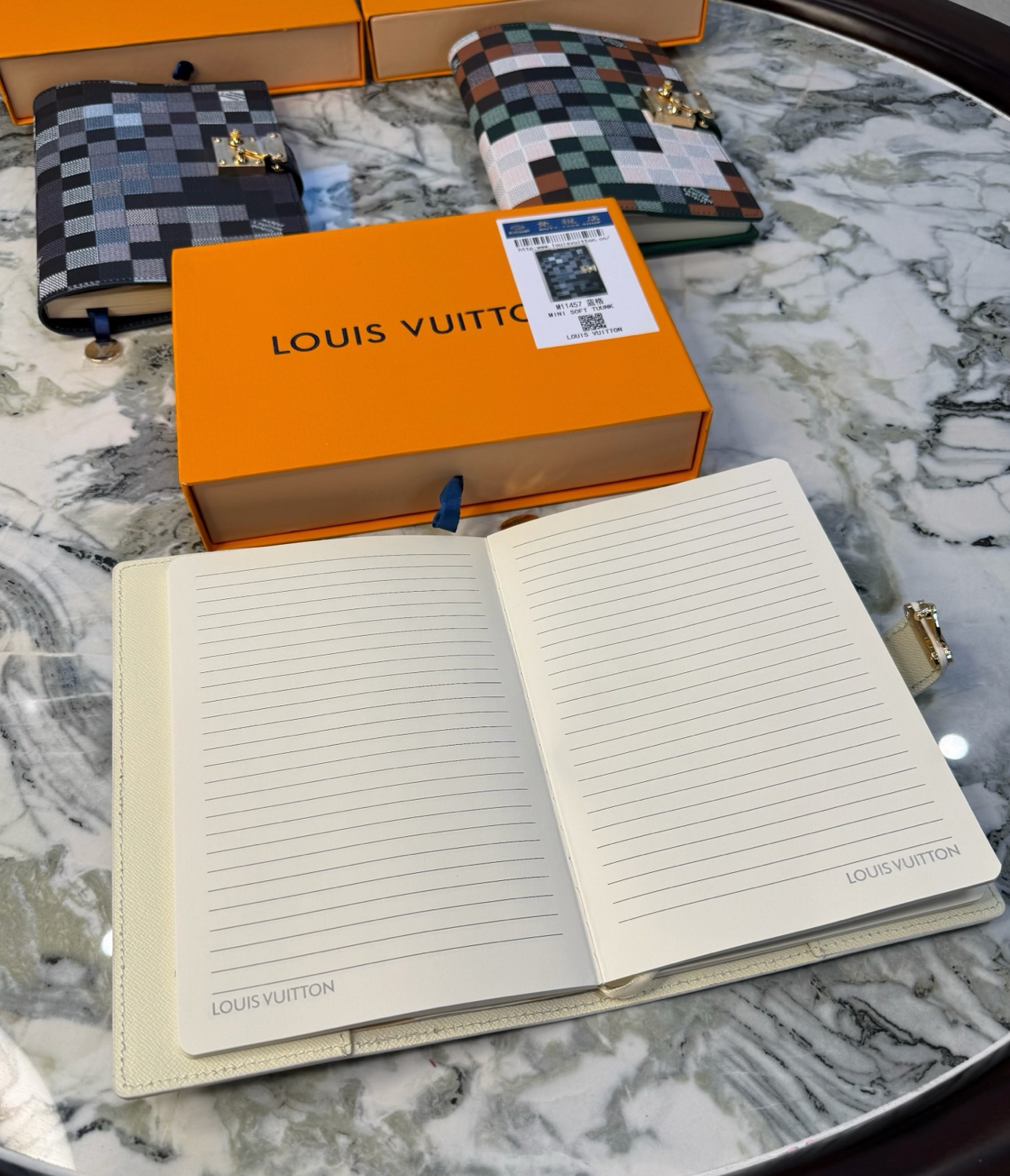 LOUIS VUITTON SMALL RING AGENDA COVER – Full Set  - 1:1 HIGH END