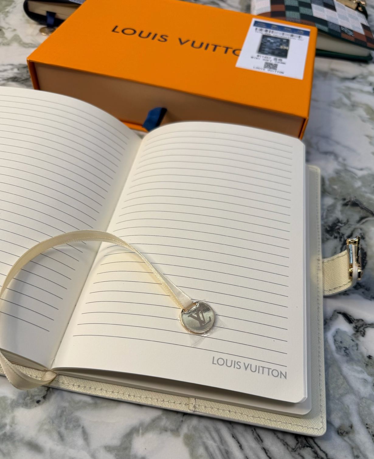 LOUIS VUITTON SMALL RING AGENDA COVER – Full Set  - 1:1 HIGH END