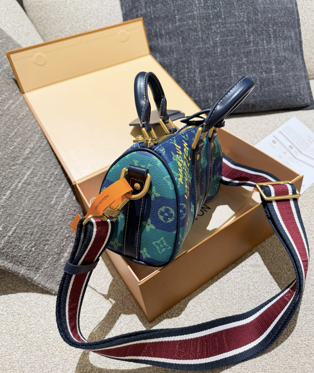 LOUIS VUITTON KEEPALL BANDOULIÈRE 25 – Full Set - 1:1 HIGH END
