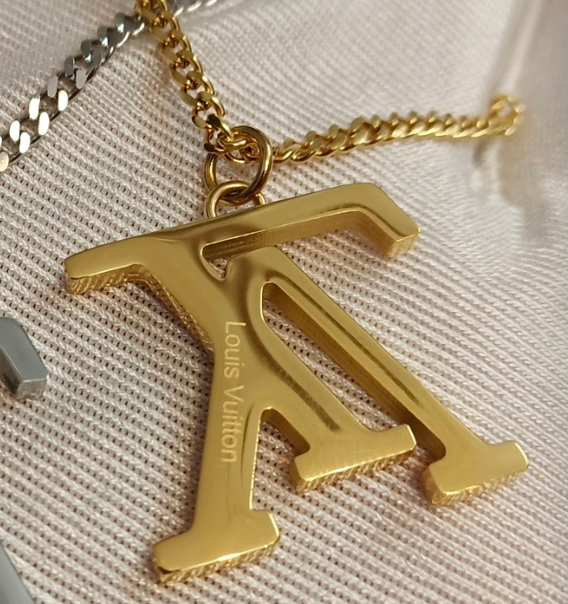 LOUIS VUITTON UPDOWN SIDE NECKLACE – Full Set  - 1:1 HIGH END