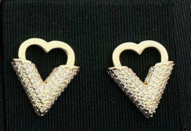 LOUIS VUITTON ESSENTIAL LOVE EARRINGS – Full Set - 1:1 HIGH END