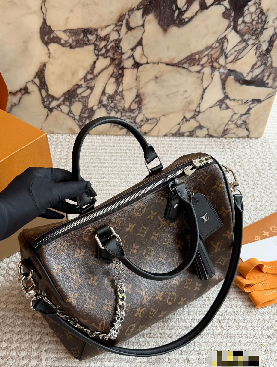 LOUIS VUITTON MONOGRAM TOP HANDLE BAG – FULL SET – 1:1 HIGH END