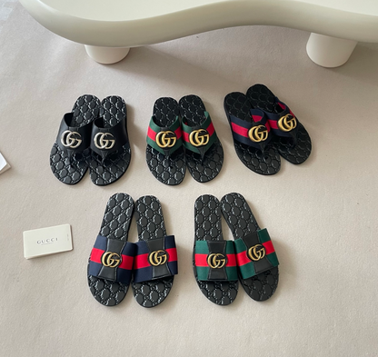 GUCCI GG LOGO SLIDES – FULL SET – 1:1 HIGH END