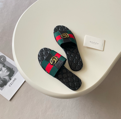 GUCCI GG LOGO SLIDES – FULL SET – 1:1 HIGH END