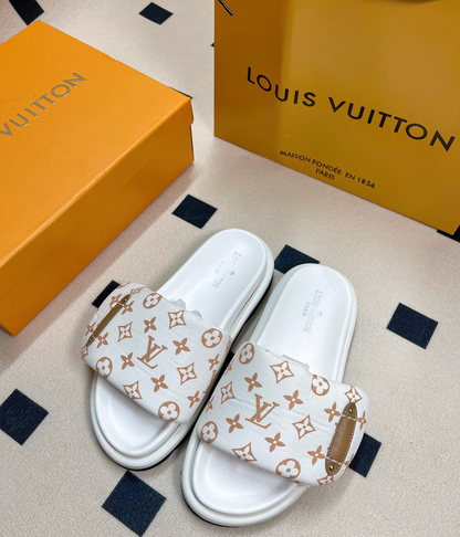 LOUIS VUITTON POOL PILLOW SANDALS – FULL SET – 1:1 HIGH END