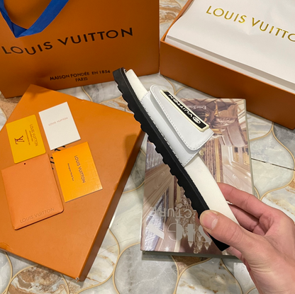 LOUIS VUITTON SUNSET MULE SANDALS – FULL SET – 1:1 HIGH END