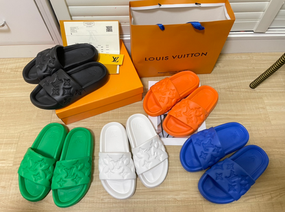 LOUIS VUITTON WATERFRONT MULE – FULL SET – 1:1 HIGH END