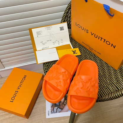 LOUIS VUITTON WATERFRONT MULE – FULL SET – 1:1 HIGH END