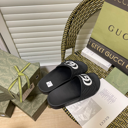 GUCCI WATERFRONT MONOGRAM MULE – FULL SET – 1:1 HIGH END