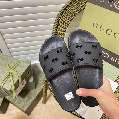 GUCCI WATERFRONT MONOGRAM MULE – FULL SET – 1:1 HIGH END