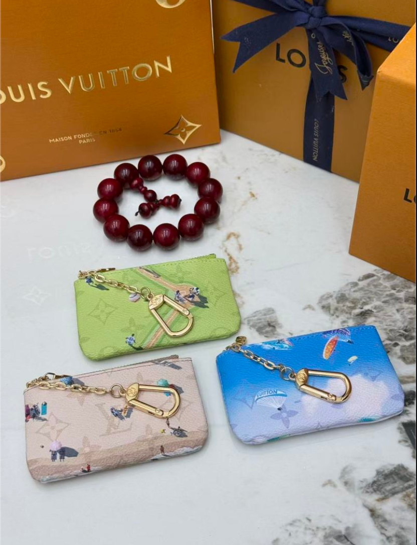 LOUIS VUITTON TRAVEL COLLECTION – PASSPORT COVER, WALLET & KEY POUCH – MONOGRAM CANVAS – FULL SET – 1:1 HIGH END
