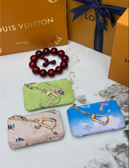 LOUIS VUITTON TRAVEL COLLECTION – PASSPORT COVER, WALLET & KEY POUCH – MONOGRAM CANVAS – FULL SET – 1:1 HIGH END