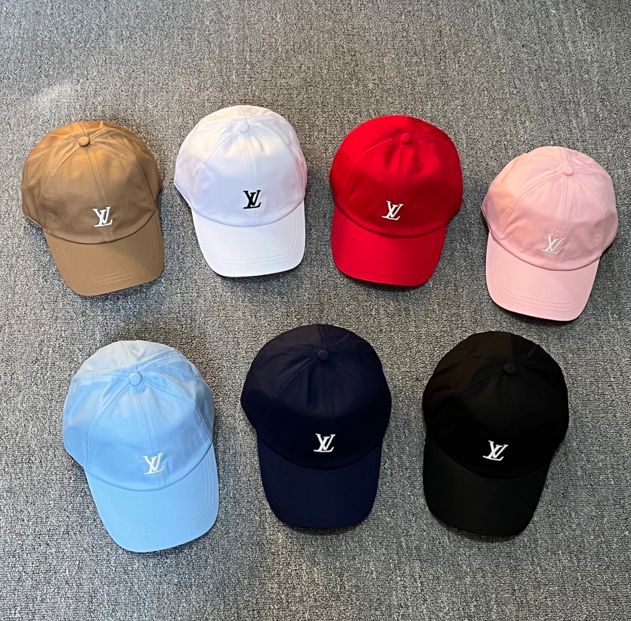 LOUIS VUITTON MONOGRAM BASEBALL CAP – LV LOGO – MULTIPLE COLORS – 1:1 HIGH END