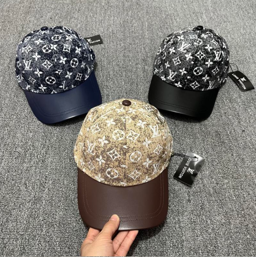 LOUIS VUITTON MONOGRAM JACQUARD DENIM CAP – 1:1 HIGH END