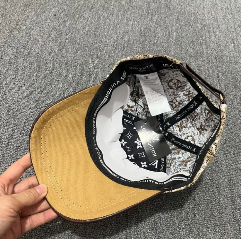 LOUIS VUITTON MONOGRAM JACQUARD DENIM CAP – 1:1 HIGH END