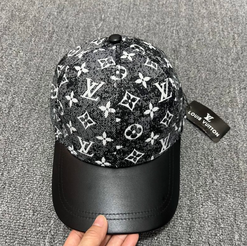 LOUIS VUITTON MONOGRAM JACQUARD DENIM CAP – 1:1 HIGH END