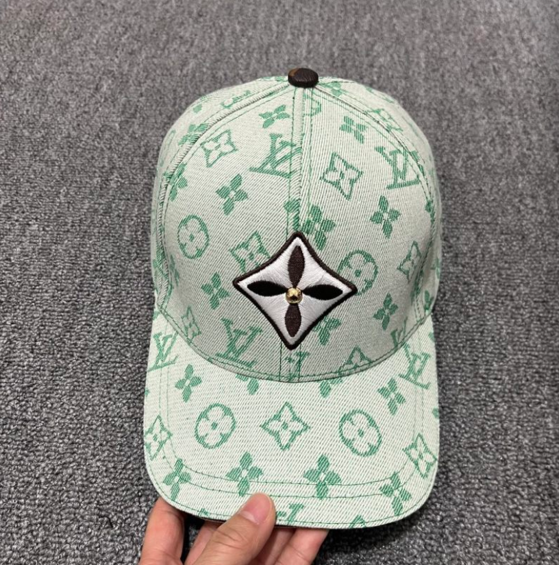 LOUIS VUITTON MONOGRAM FLOWER BASEBALL CAP – ALL-OVER MONOGRAM PATTERN – 1:1 HIGH END