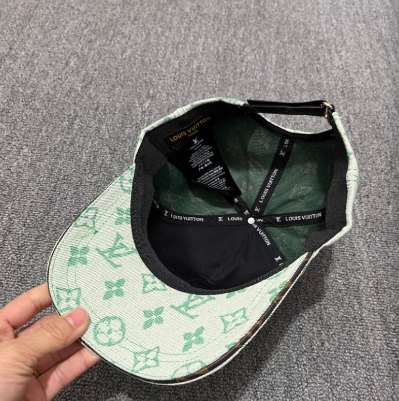 LOUIS VUITTON MONOGRAM FLOWER BASEBALL CAP – ALL-OVER MONOGRAM PATTERN – 1:1 HIGH END