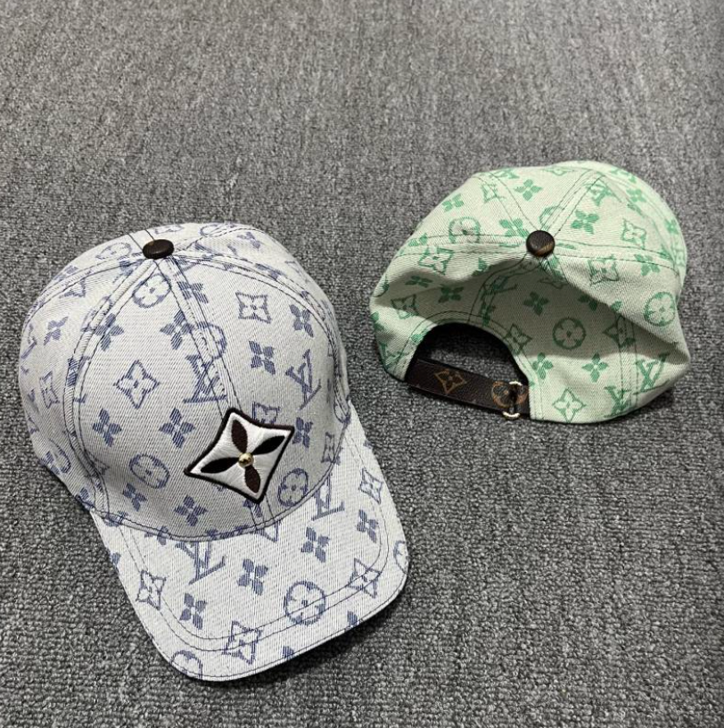 LOUIS VUITTON MONOGRAM FLOWER BASEBALL CAP – ALL-OVER MONOGRAM PATTERN – 1:1 HIGH END