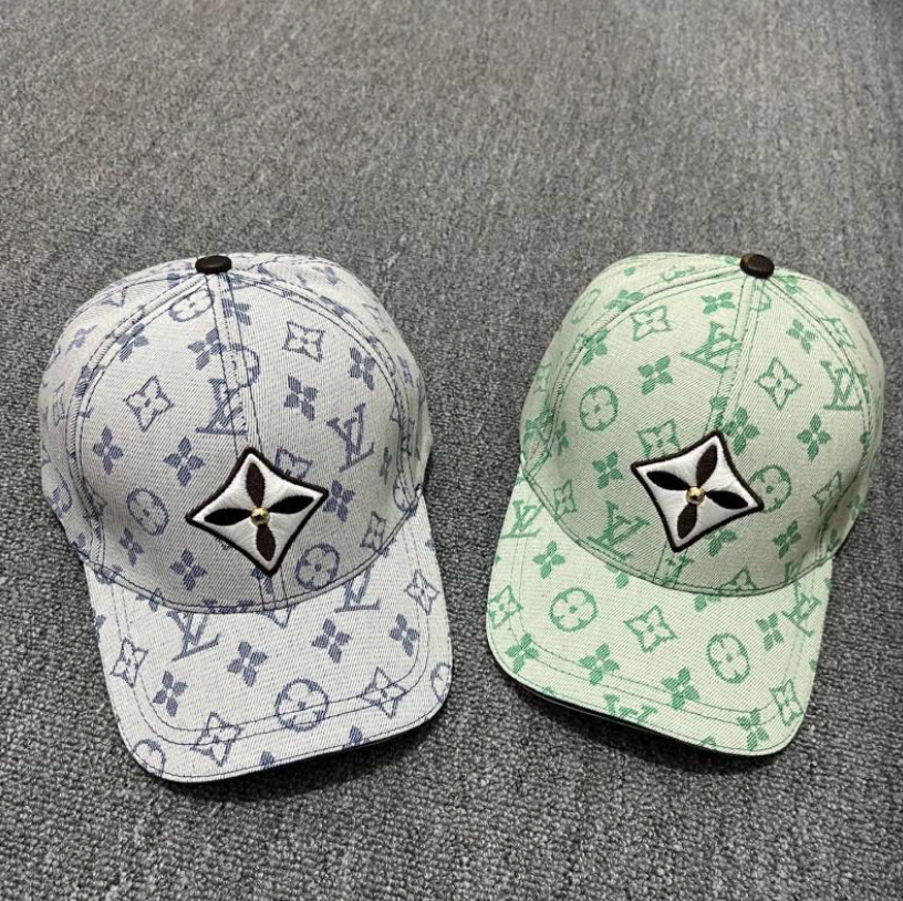 LOUIS VUITTON MONOGRAM FLOWER BASEBALL CAP – ALL-OVER MONOGRAM PATTERN – 1:1 HIGH END