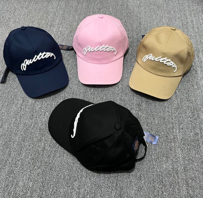 LOUIS VUITTON SIGNATURE VUITTON BASEBALL CAP – BLACK / PINK / DARK BLUE / BEIGE – 1:1 HIGH END