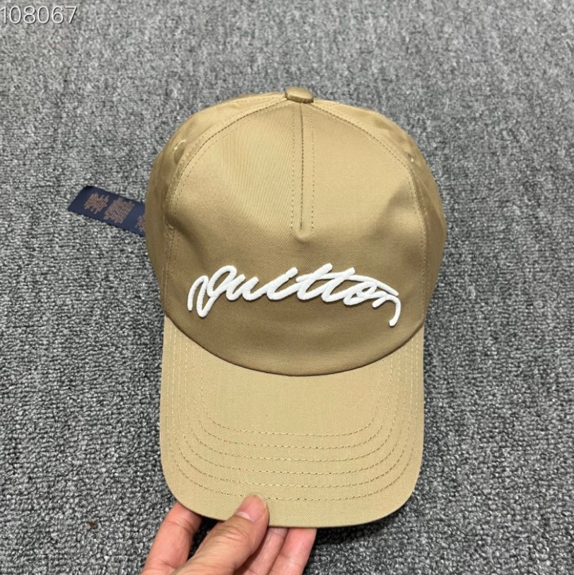 LOUIS VUITTON SIGNATURE VUITTON BASEBALL CAP – BLACK / PINK / DARK BLUE / BEIGE – 1:1 HIGH END