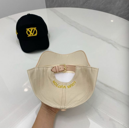 LOUIS VUITTON LV SIGNATURE BASEBALL CAP – BLACK / BEIGE – 1:1 HIGH END