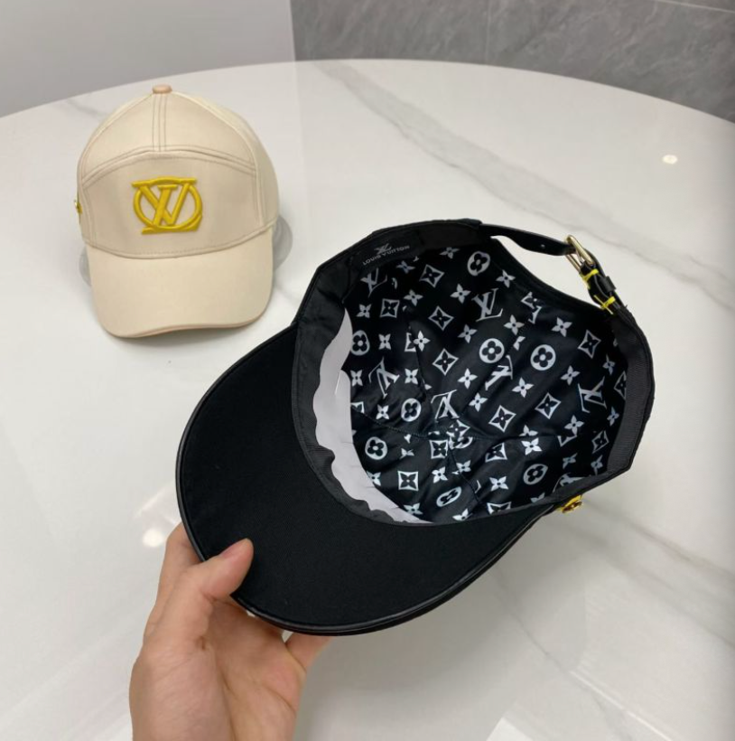LOUIS VUITTON LV SIGNATURE BASEBALL CAP – BLACK / BEIGE – 1:1 HIGH END