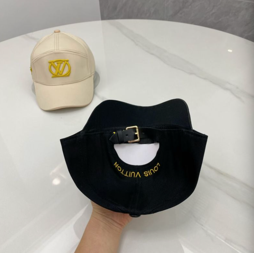 LOUIS VUITTON LV SIGNATURE BASEBALL CAP – BLACK / BEIGE – 1:1 HIGH END