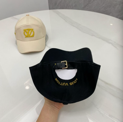 LOUIS VUITTON LV SIGNATURE BASEBALL CAP – BLACK / BEIGE – 1:1 HIGH END