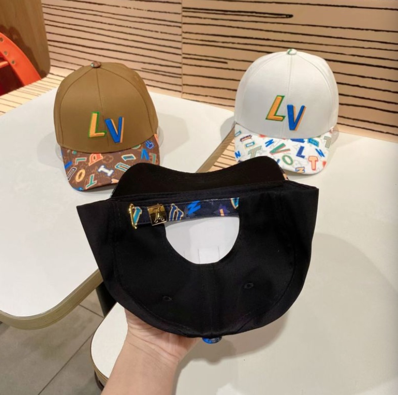 LOUIS VUITTON LV MULTICOLOR MONOGRAM BASEBALL CAP – BLACK / WHITE / BROWN – 1:1 HIGH END