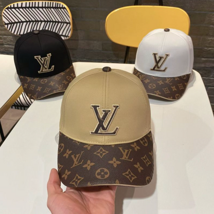LOUIS VUITTON MONOGRAM BASEBALL CAP – BLACK / WHITE / BEIGE – 1:1 HIGH END