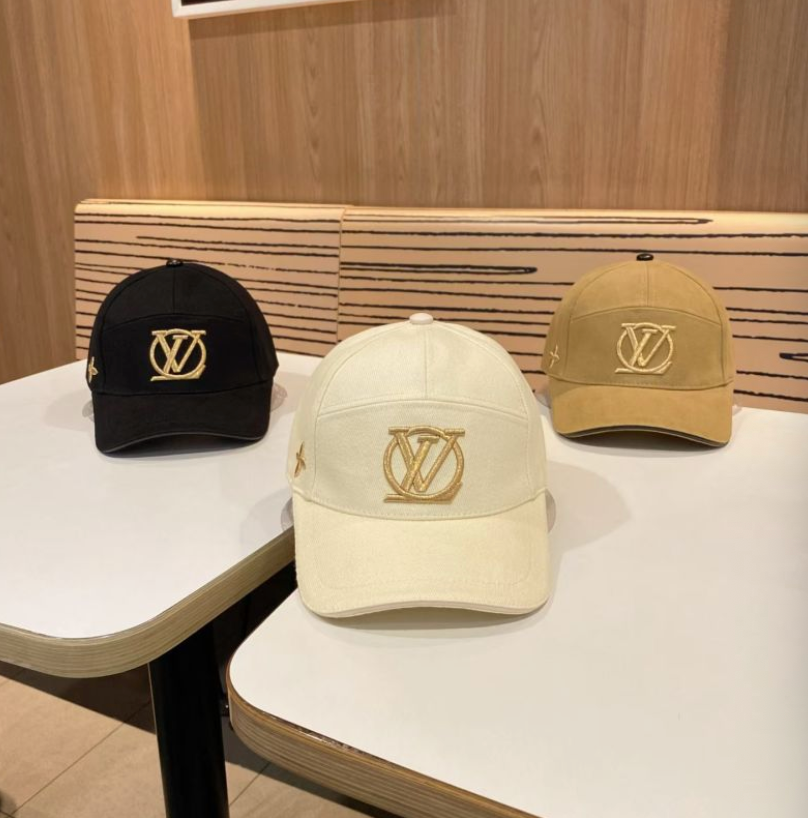 LOUIS VUITTON LV CITY CAP – WHITE / BLACK / BEIGE  – 1:1 HIGH END