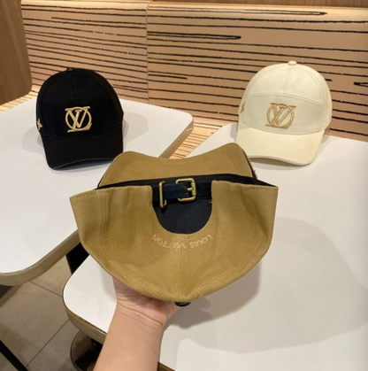 LOUIS VUITTON LV CITY CAP – WHITE / BLACK / BEIGE  – 1:1 HIGH END
