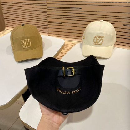 LOUIS VUITTON LV CITY CAP – WHITE / BLACK / BEIGE  – 1:1 HIGH END