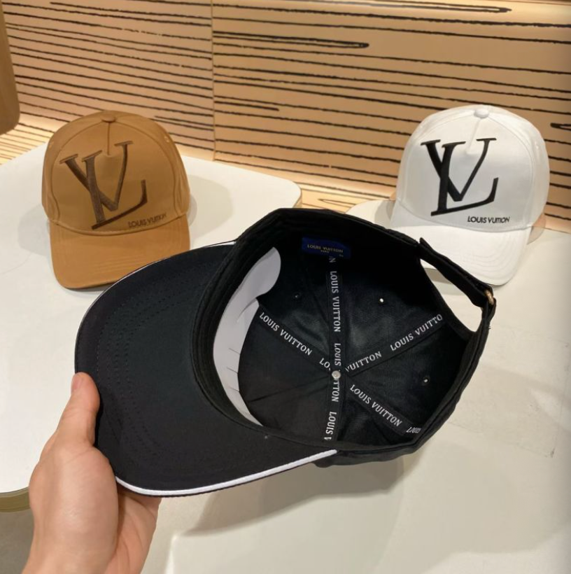 LOUIS VUITTON LV FIRST CAP – BLACK / WHITE / BROWN – 1:1 HIGH END