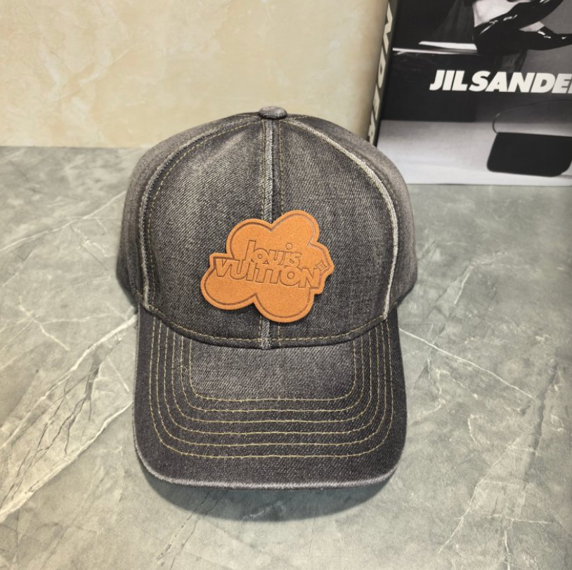 LOUIS VUITTON DENIM PATCH BASEBALL CAP – 1:1 HIGH END