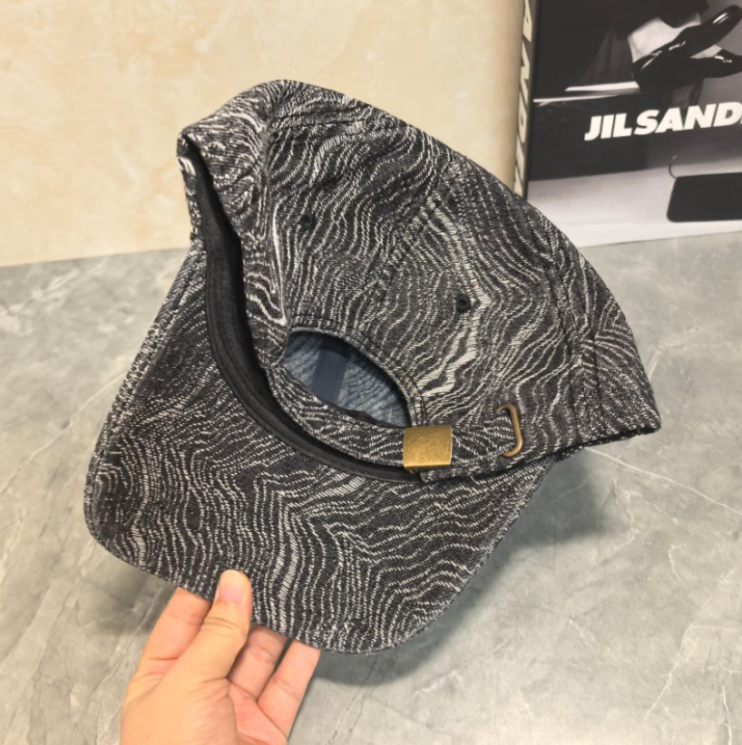 LOUIS VUITTON DENIM LV PATCH BASEBALL CAP – BLACK / BLUE / LIGHT BLUE – 1:1 HIGH END