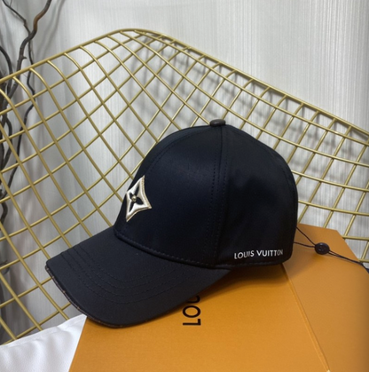 LOUIS VUITTON MONOGRAM FLOWER PATCH CAP – BLACK / WHITE / BEIGE – 1:1 HIGH END