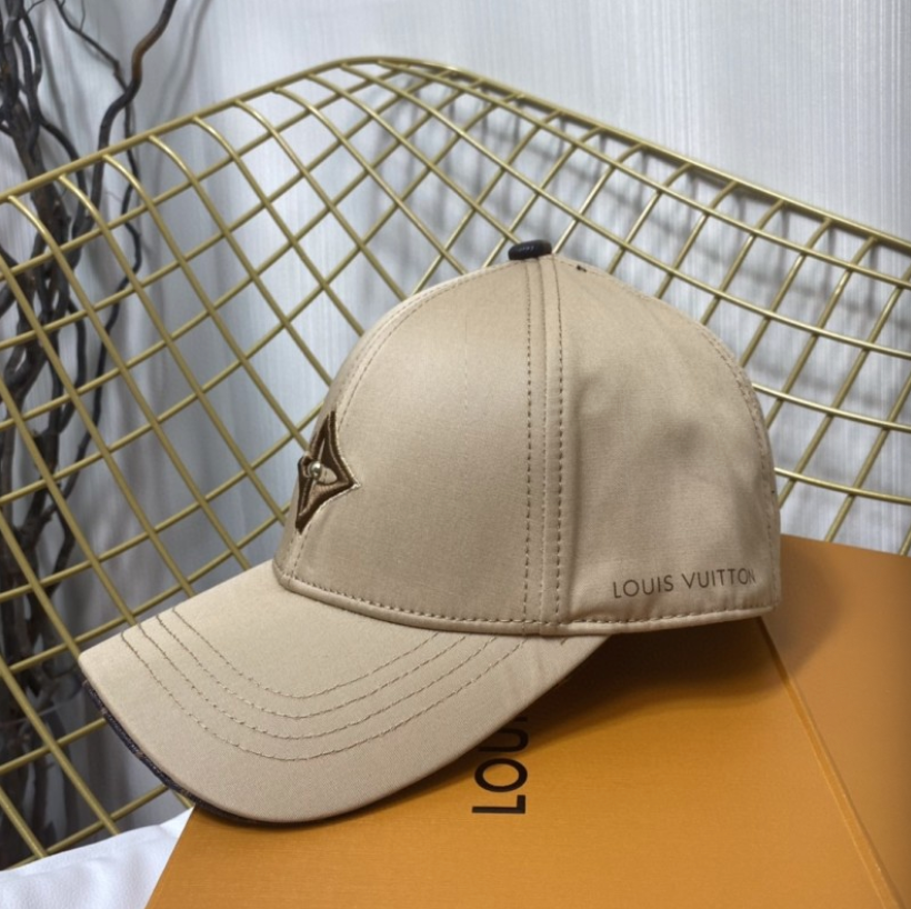 LOUIS VUITTON MONOGRAM FLOWER PATCH CAP – BLACK / WHITE / BEIGE – 1:1 HIGH END