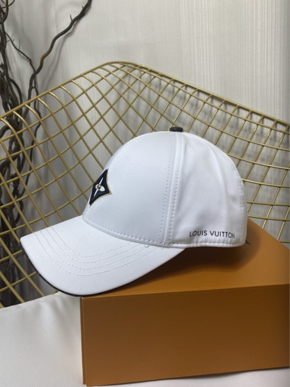 LOUIS VUITTON MONOGRAM FLOWER PATCH CAP – BLACK / WHITE / BEIGE – 1:1 HIGH END