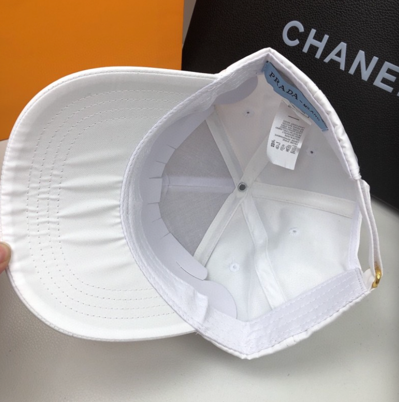 PRADA RE-NYLON EMBROIDERED LOGO BASEBALL CAP – FULL SET – 1:1 HIGH END