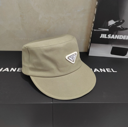 PRADA DRILL / RE-NYLON CADET HAT – SAGE GREEN / GREY / BLACK / MUSTARD / OFF-WHITE – 1:1 HIGH END