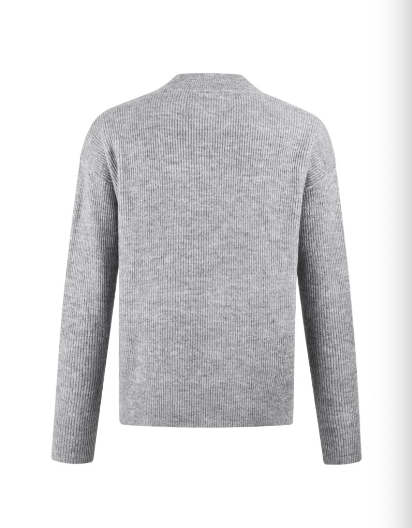 DIOR 26FW WOOL EMBROIDERED LOGO LOOSE KNIT SWEATER– HIGH END