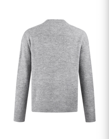 DIOR 26FW WOOL EMBROIDERED LOGO LOOSE KNIT SWEATER– HIGH END