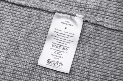 DIOR 26FW WOOL EMBROIDERED LOGO LOOSE KNIT SWEATER– HIGH END
