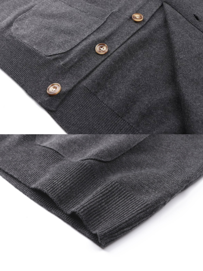 LOUIS VUITTON 26FW MONOGRAM CASHMERE BLEND KNIT CARDIGAN – HIGH END