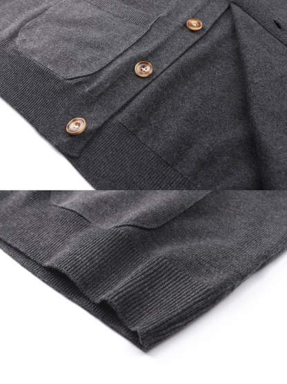 LOUIS VUITTON 26FW MONOGRAM CASHMERE BLEND KNIT CARDIGAN – HIGH END
